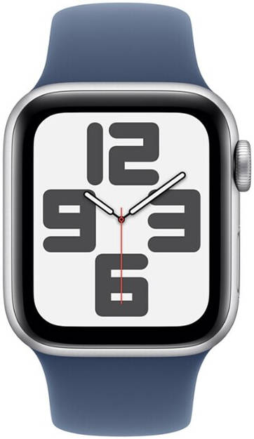 APPLE WATCH SE 2 40MM MXED3LL/A SILVER DENIM SPORT BAND