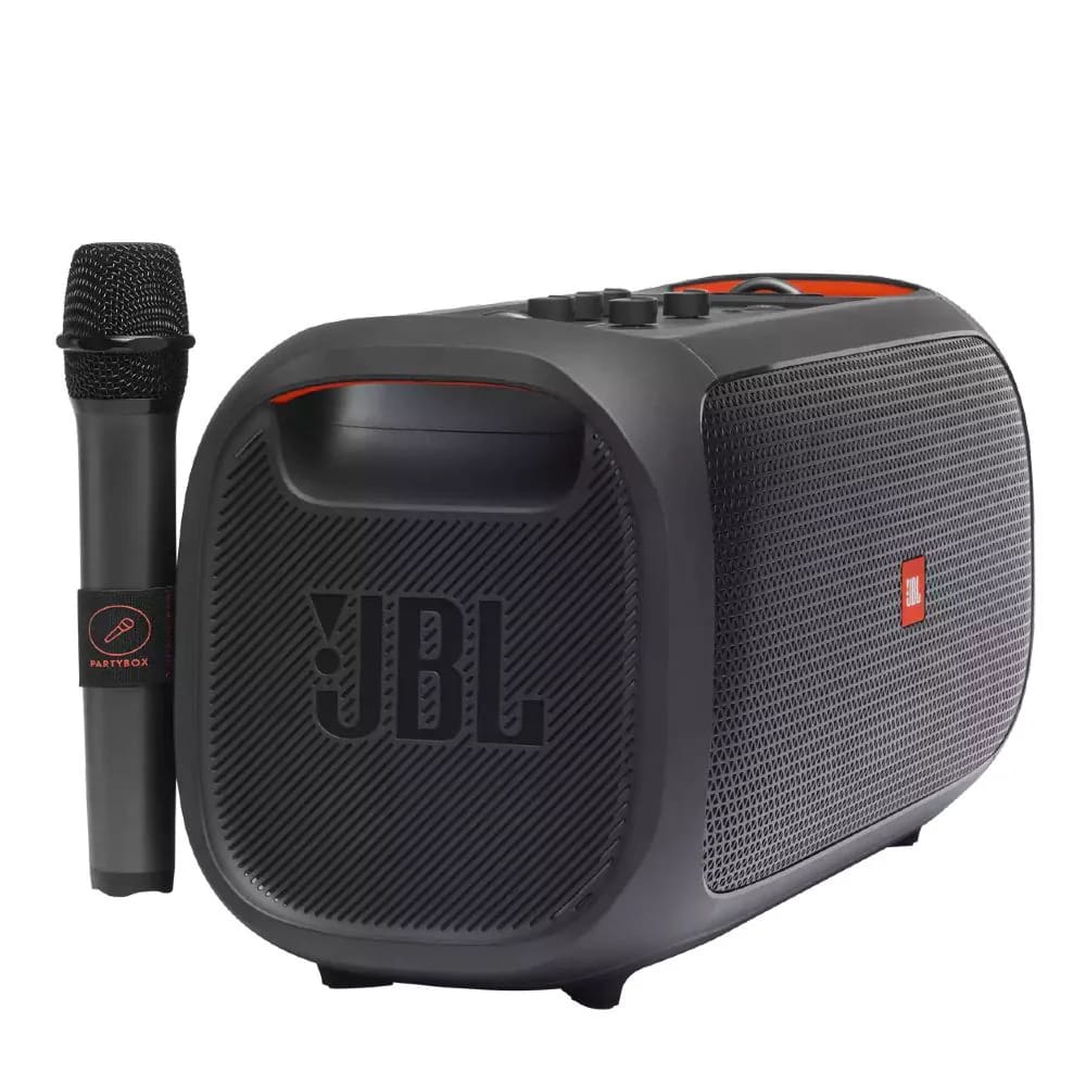 CAIXA DE SOM JBL PARTYBOX THE GO 2 BIVOLT C/ MICROFONO