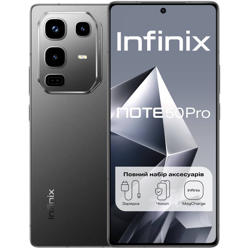 CEL INFINIX NOTE 50 PRO X6855 8/256 BLACK