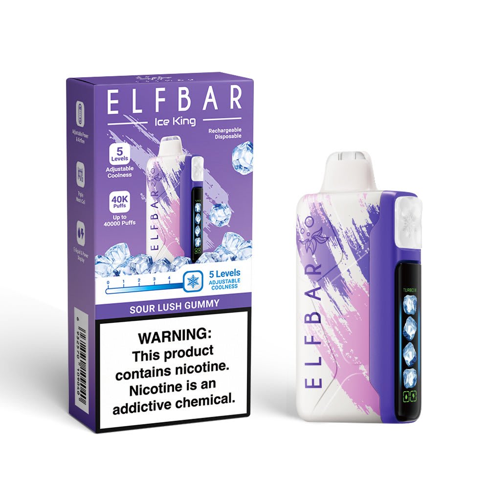 ELFA BAR ICE KING 40K SOUR LUSH GUMMY