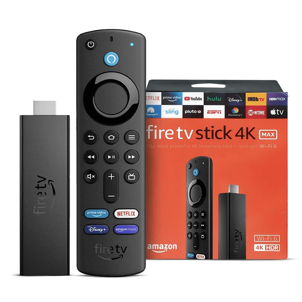 FIRE TV STICK 4K MAX AMAZON CON PROGRAMA