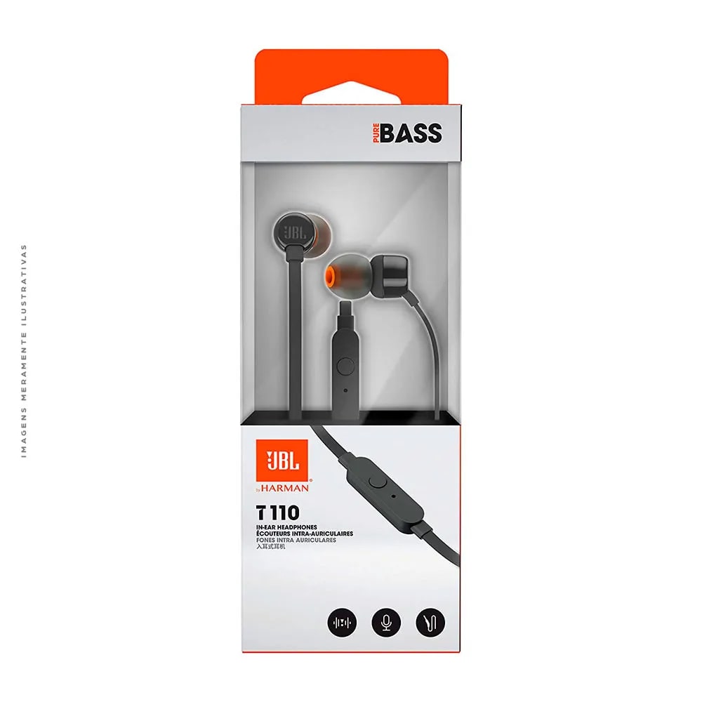 FONE JBL T110 BLACK