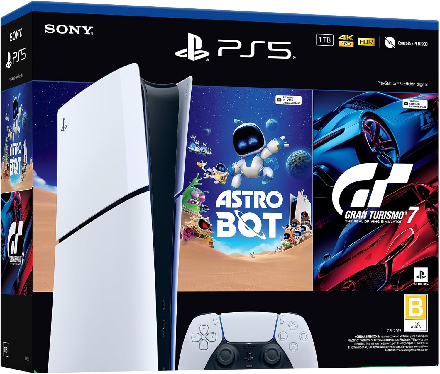 GAME PS5 DIGI ASTRO BOT + GRAN TURISMO 7