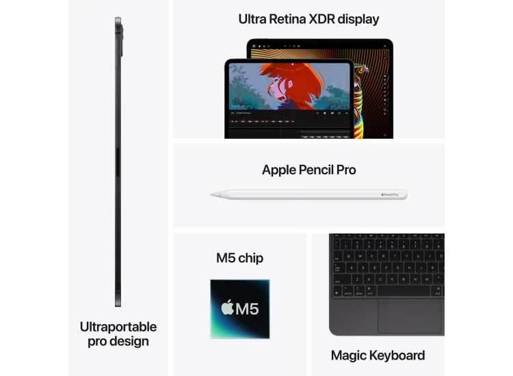 IPAD PRO M5 MDWK4LL/A 256GB/BLACK