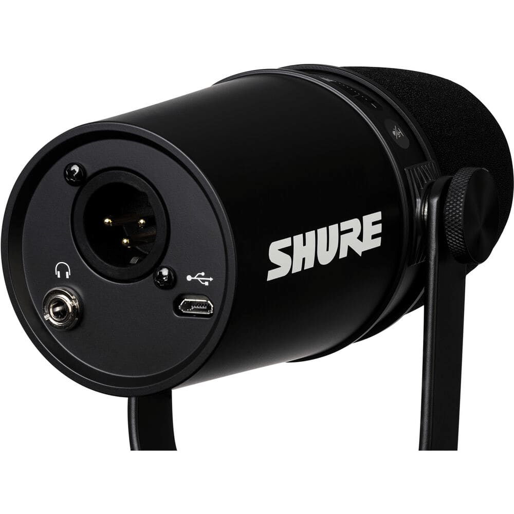 MICROFONE SHURE MV7+ PARA PODCAST XLR