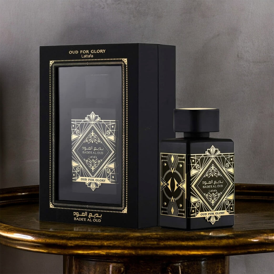 PERFUME LATTAFA BADE AL OUD FOR GLORY BLACK