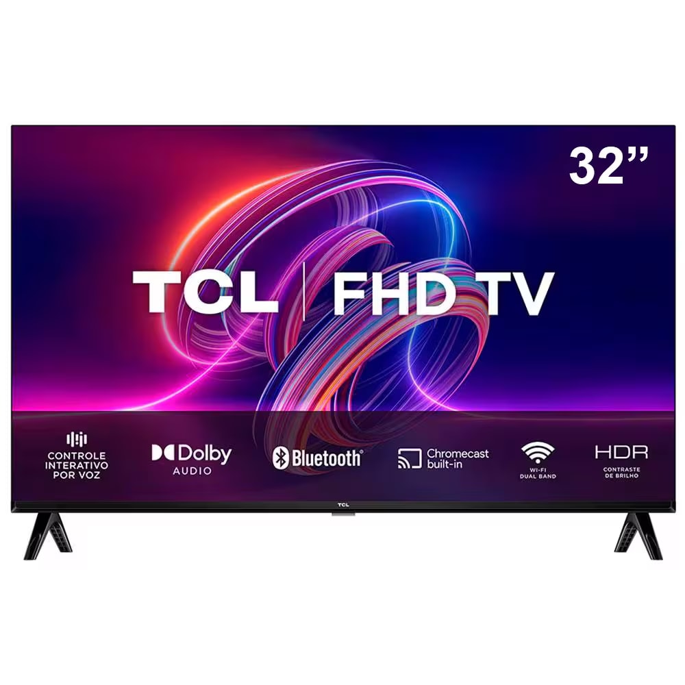TV 32 TCL 32S5400AF FULL HD SMART/ANDROID/WIFI