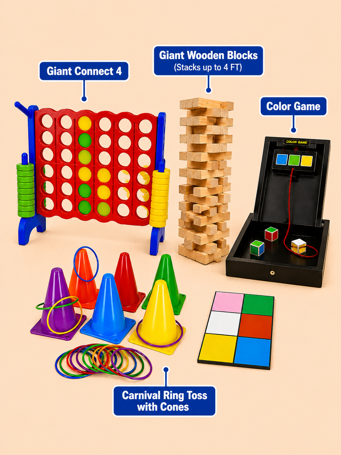 4-in-1 Game Set