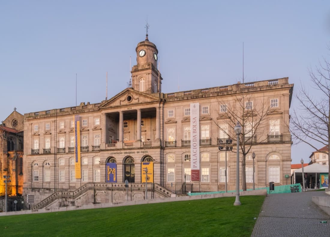 The neoclassical Palacio da Bolsa, Porto’s 19th-century stock exchange palace