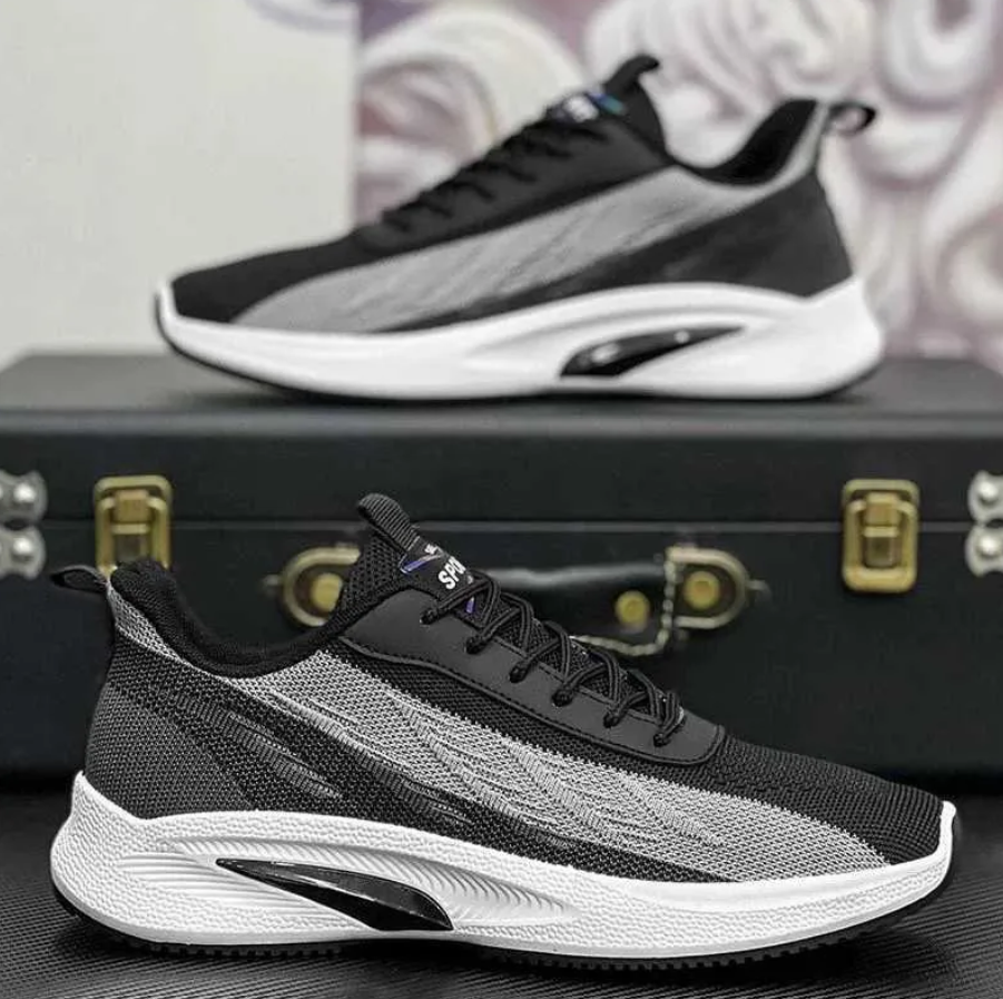 Men's Casual Walking Shoes Summer Style Factory Supports Custom Soft and Breathable Sneakers Design
