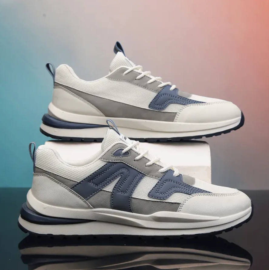 Menβs Lightweight Running Shoes β Breathable Sports Style