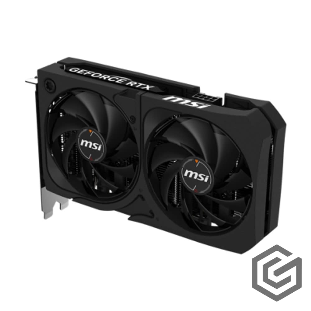 MSI GeForce RTX 5060 Ti 16G SHADOW 2X OC PLUS 16GB GDDR7 128-Bit Memory, 2602 MHz Boost Clock, 28 Gbps Memory Speed, 4608 CUDA Cores, PCI Express Gen 5
