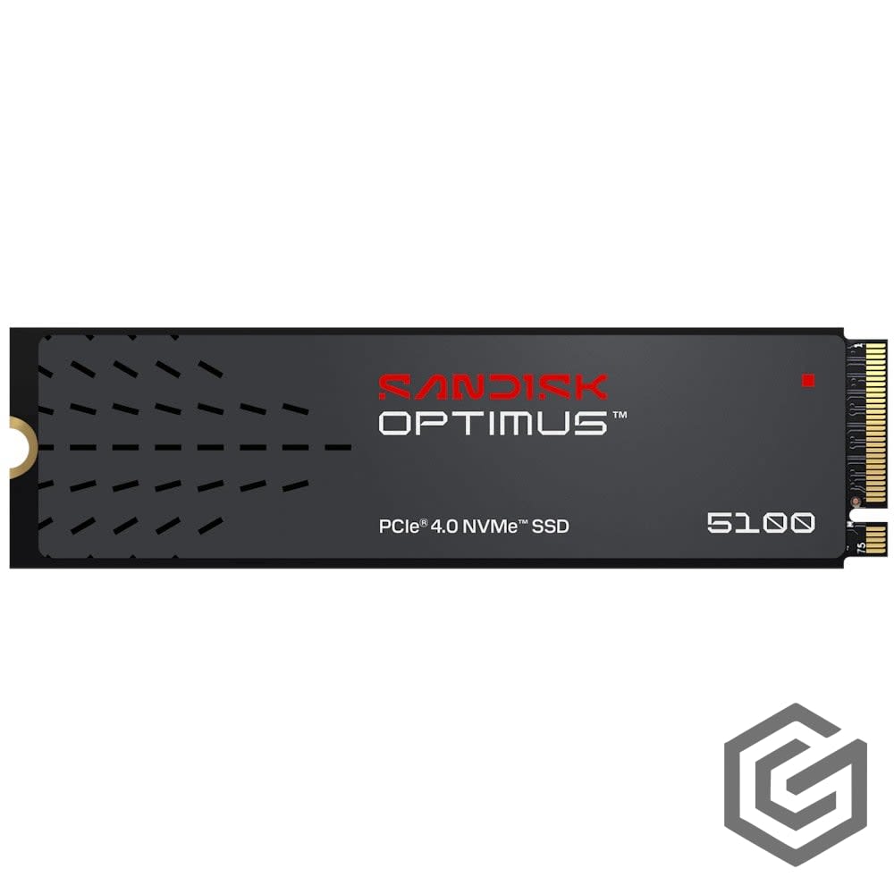SANDISK Optimus 5100 1TB NVMe Gen4 PCIe M.2 2280 SSD TLC 3D NAND Internal SSD up to 7,100MB/s - view 2