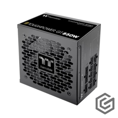 Thermaltake Toughpower GT 850W ATX 3.1 80 Plus Gold Fully Modular Smart Zero Fan; Native 450W PCIe 5.1 Connector , White