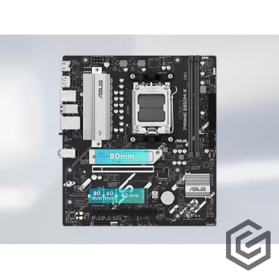 ASUS PRIME B850M-F Micro-ATX AM5 DDR5 Motherboard 8200MHZ(OC) HDMI VGA 2x M.2 USB 5Gbs