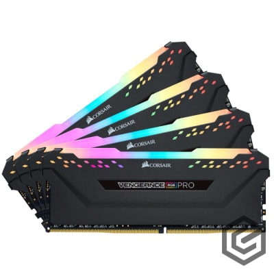 CORSAIR VENGEANCE RGB 32GB (2x16GB) DDR5 7200MT/s CL34 Memory Kit – Black