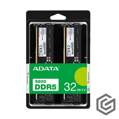 ADATA DDR5-5600 64GB (1x 64GB) U-DIMM Desktop Memory On-Die ECC