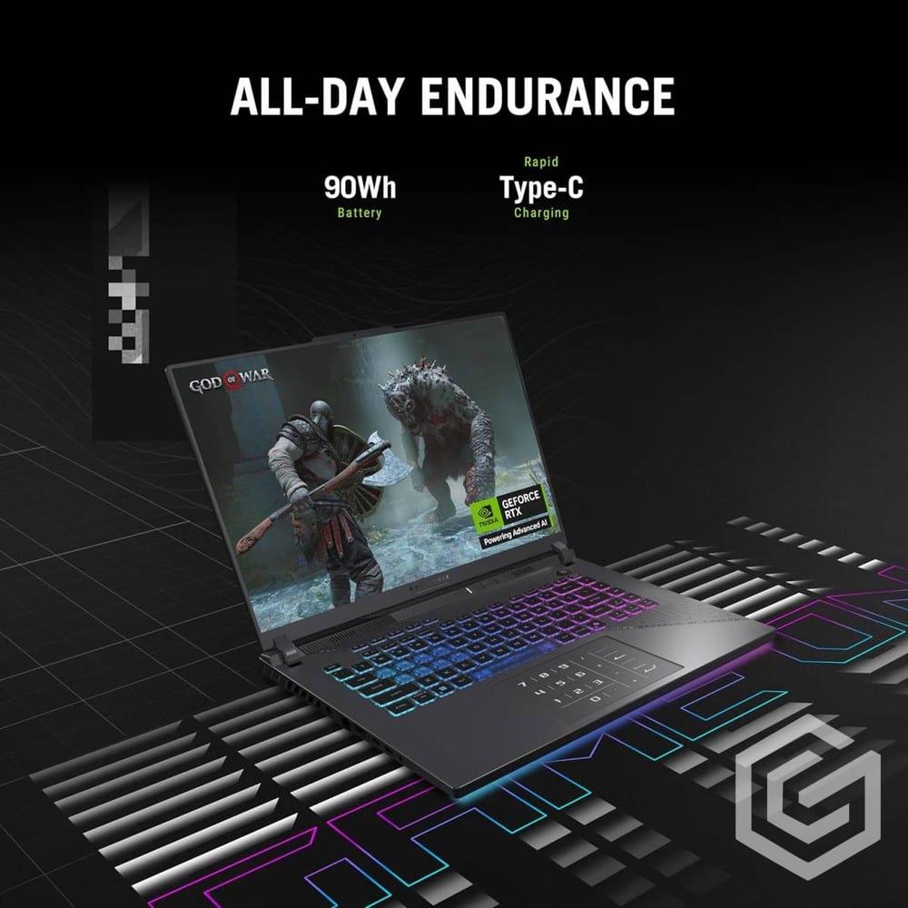 ASUS ROG Strix G16 - AMD Ryzen 9, RTX 5070 Ti Gaming Laptop | Grand PC