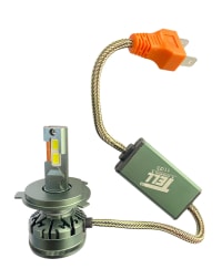 BOMBILLO H4 LED 10000 LUMENS TELL UNIDAD — miniatura 1