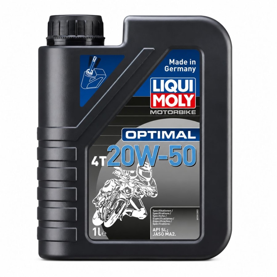 AC LIQUIMOLY 4T 20W-50 OPTIMAL 1L — imagen 1