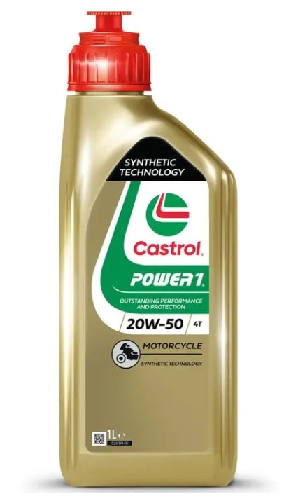 AC CASTROL 4T 20W-50 POWER1 1L — imagen 1
