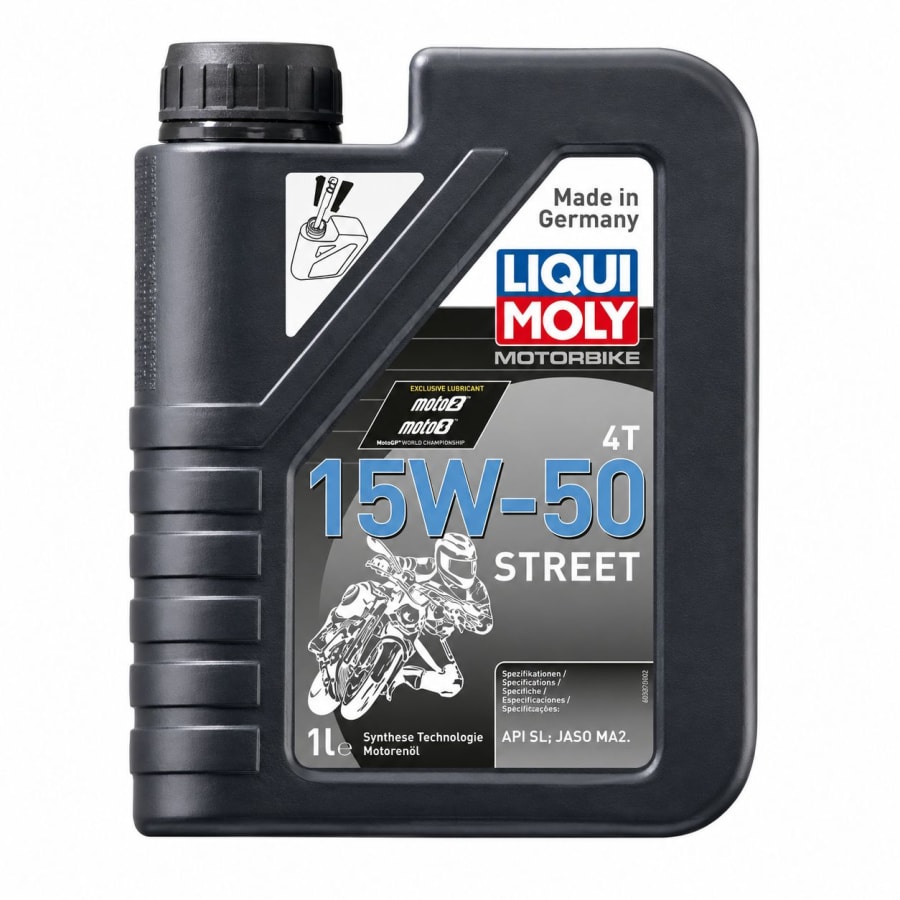 AC LIQUIMOLY 4T 15W-50 STREET 1L — imagen 1