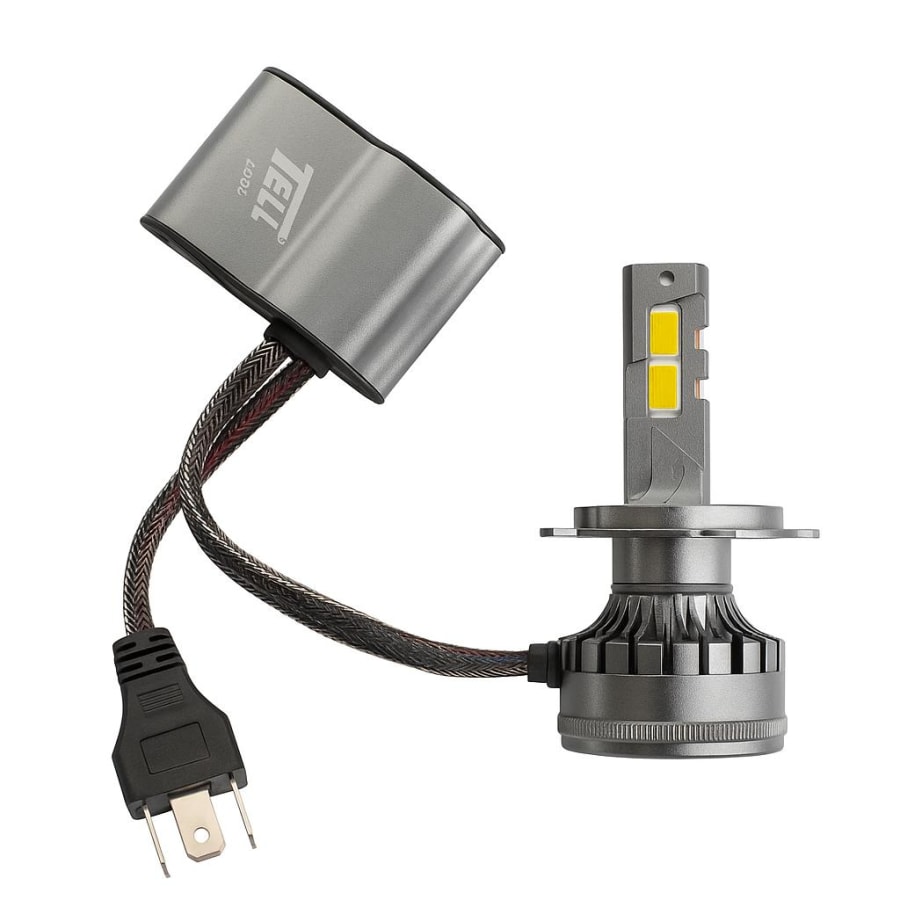 BOMBILLO H4 LED 15000 LUMENS TELL UNIDAD — imagen 1