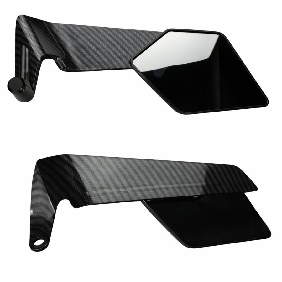 ESPEJO STEALTH MAX CARBONO — imagen 1