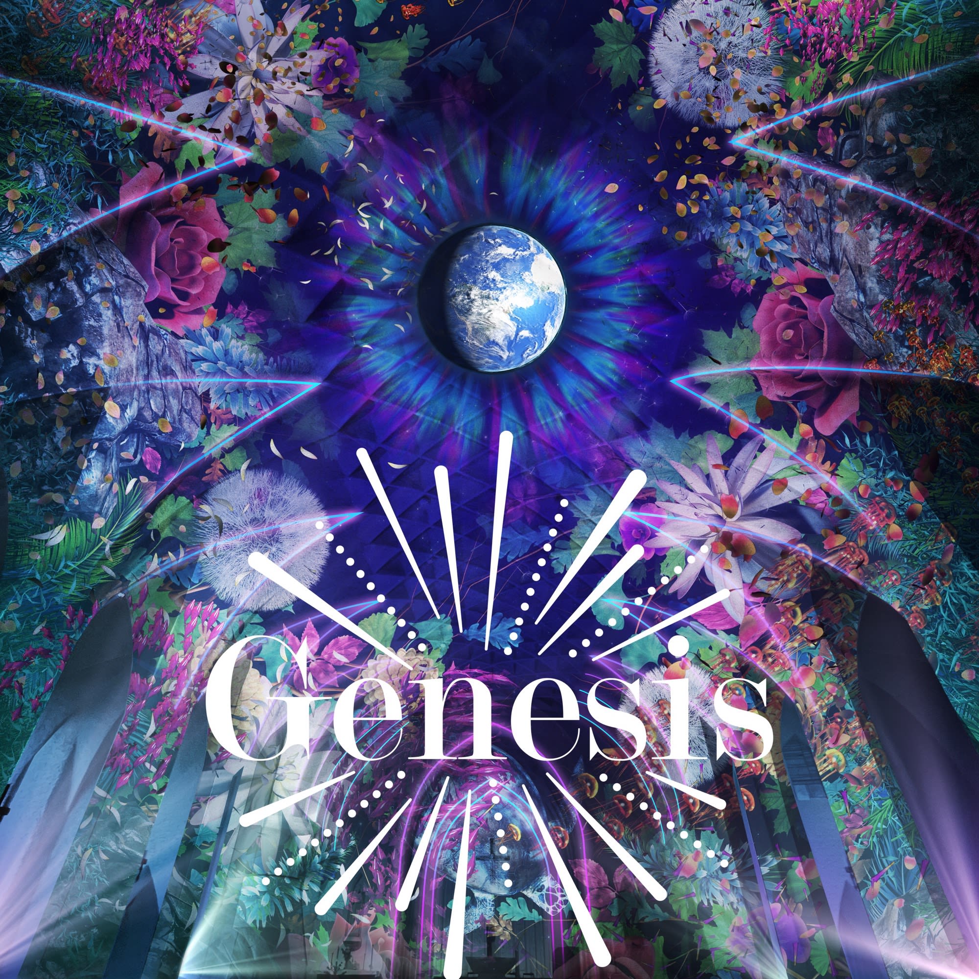 GENESIS Remastered, key visual by PROJEKTIL