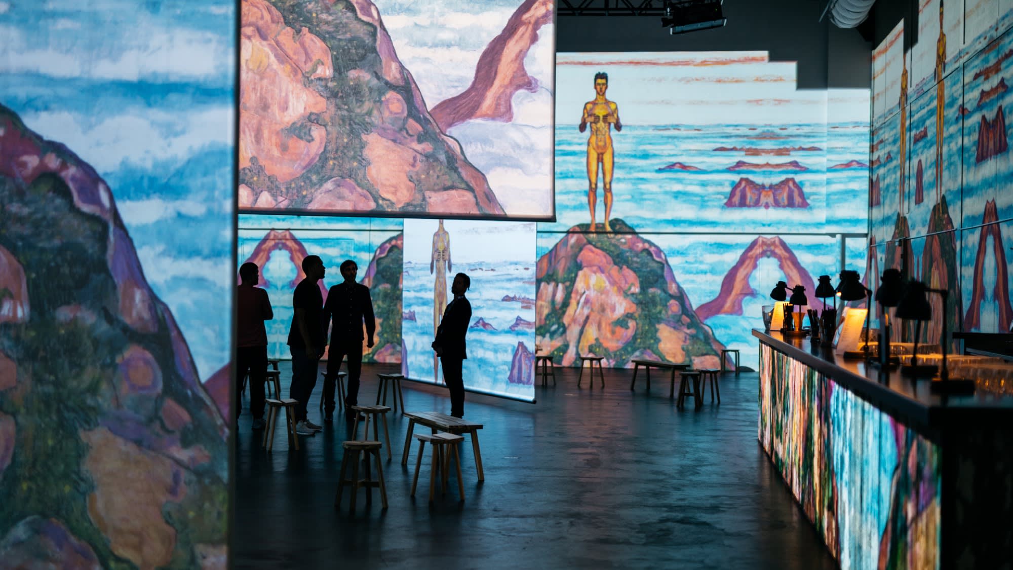 HODLER & KLEE, Immersive experience by PROJEKTIL