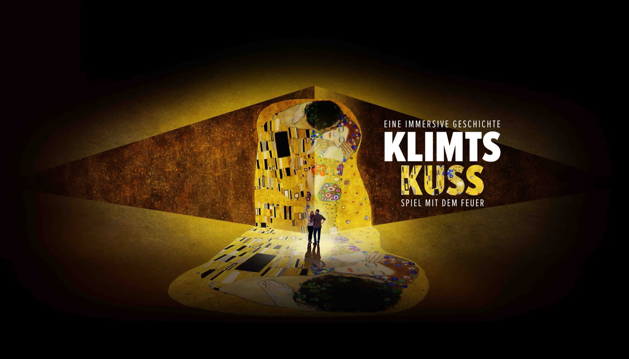 KLIMT'S KISS, key visual by PROJEKTIL