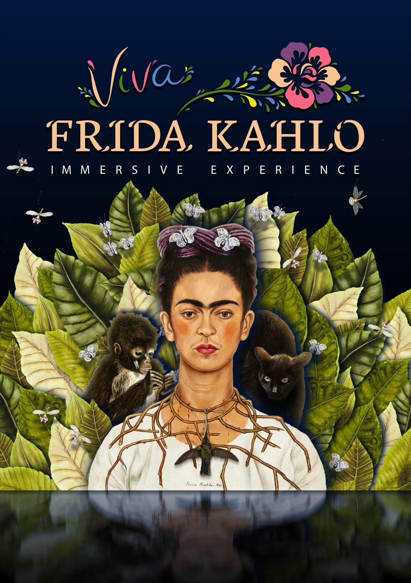 VIVA FRIDA KAHLO, key visual by PROJEKTIL