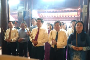 Khởi công xây dựng Nhà thờ Lễ Thành hầu Nguyễn Hữu Cảnh