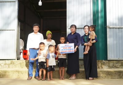 Trao hơn 142 triệu đồng hỗ trợ 4 trẻ mồ côi tại xã Kim Phú