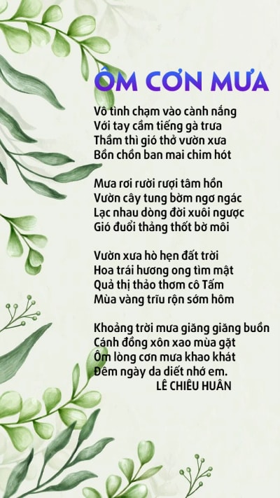 Ôm cơn mưa