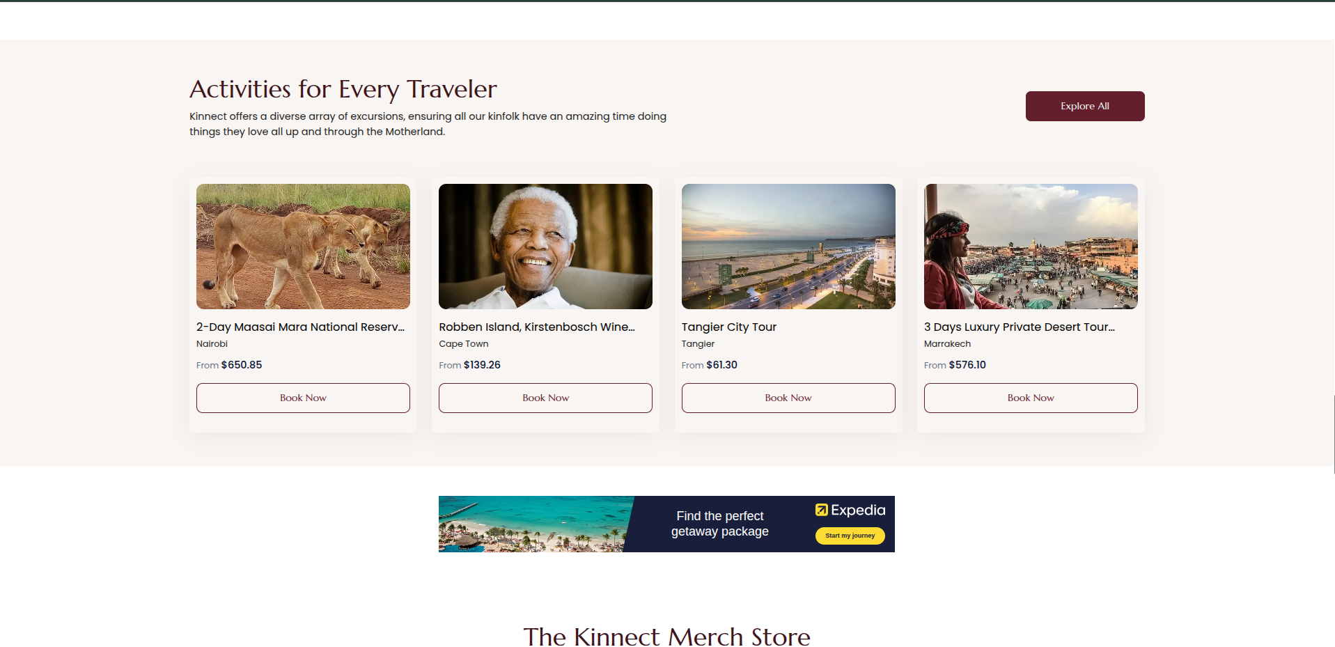 Kinnect | Pan-Africa Travel Experience screenshot 7