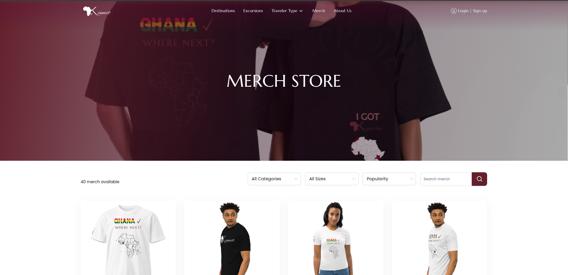 Kinnect | Pan-Africa Travel Experience screenshot 3