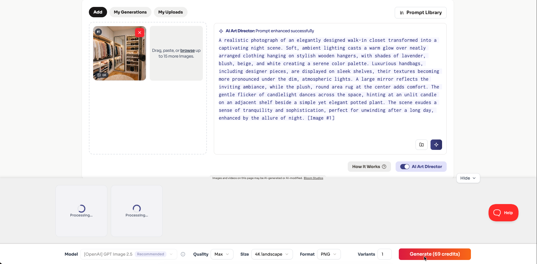 Studio Tools | AI Creative Workbench screenshot 7