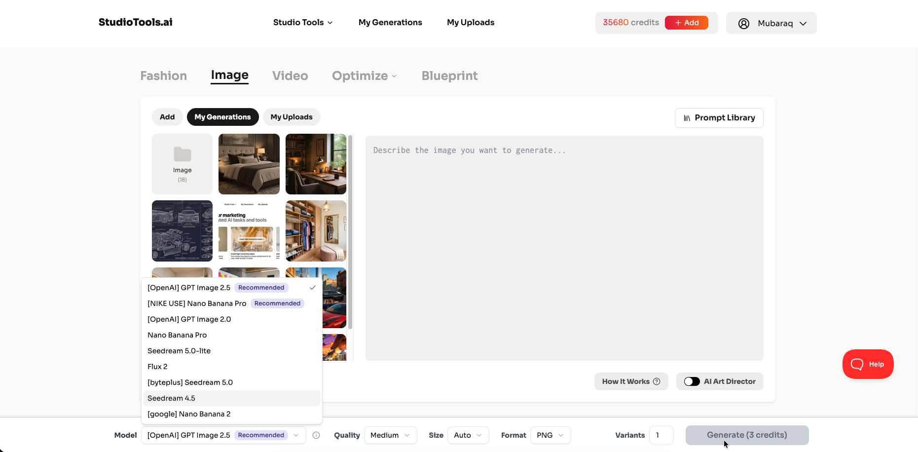 Studio Tools | AI Creative Workbench screenshot 5