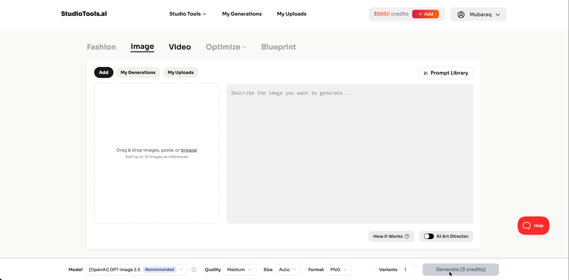 Studio Tools | AI Creative Workbench screenshot 3