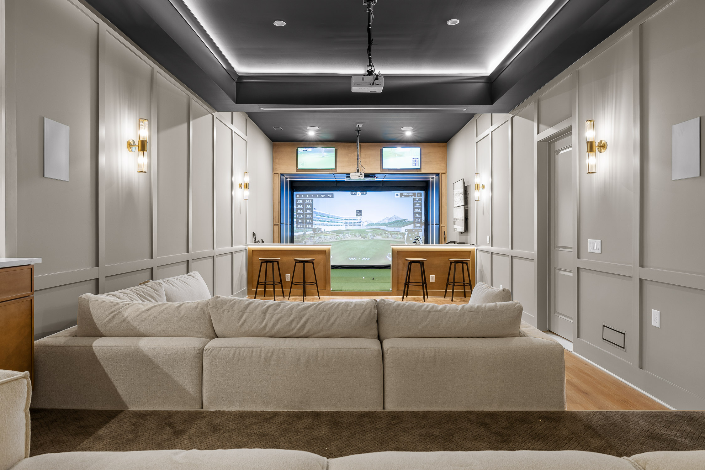 Custom Golf Simulator Installation vs DIY: Why Professional Setup Delivers Superior Value