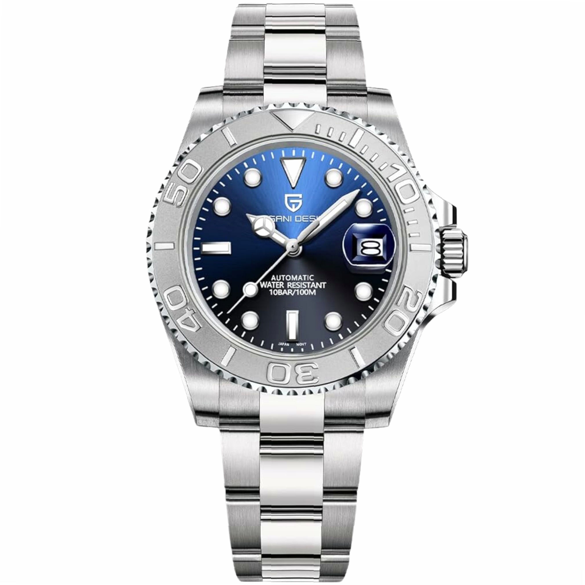 PD-1651 | Sapphire Crystal | Surgical Stainless Steel | Lorenzo Pagani® Official Store