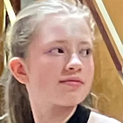 Portrait of Stina. Wikberg, Sjöbäck.