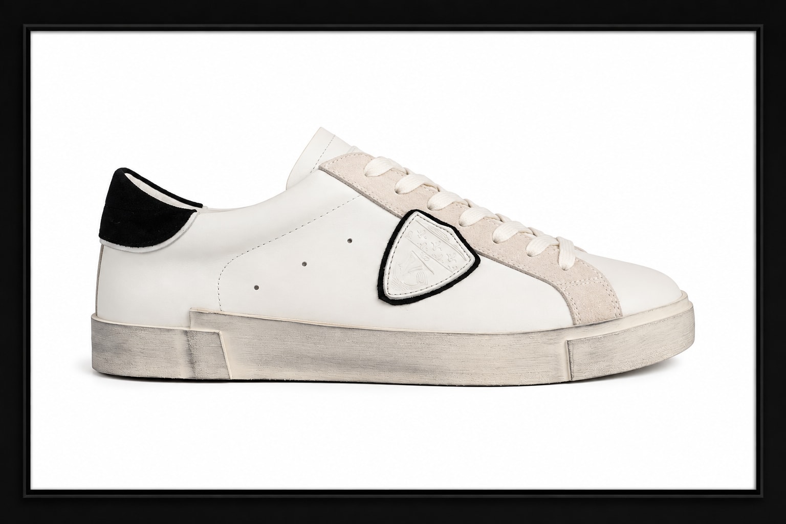 Philippe Model PRSX Low White Black White Philippe Model Paris ფეხსაცმელი Ketebi.ge