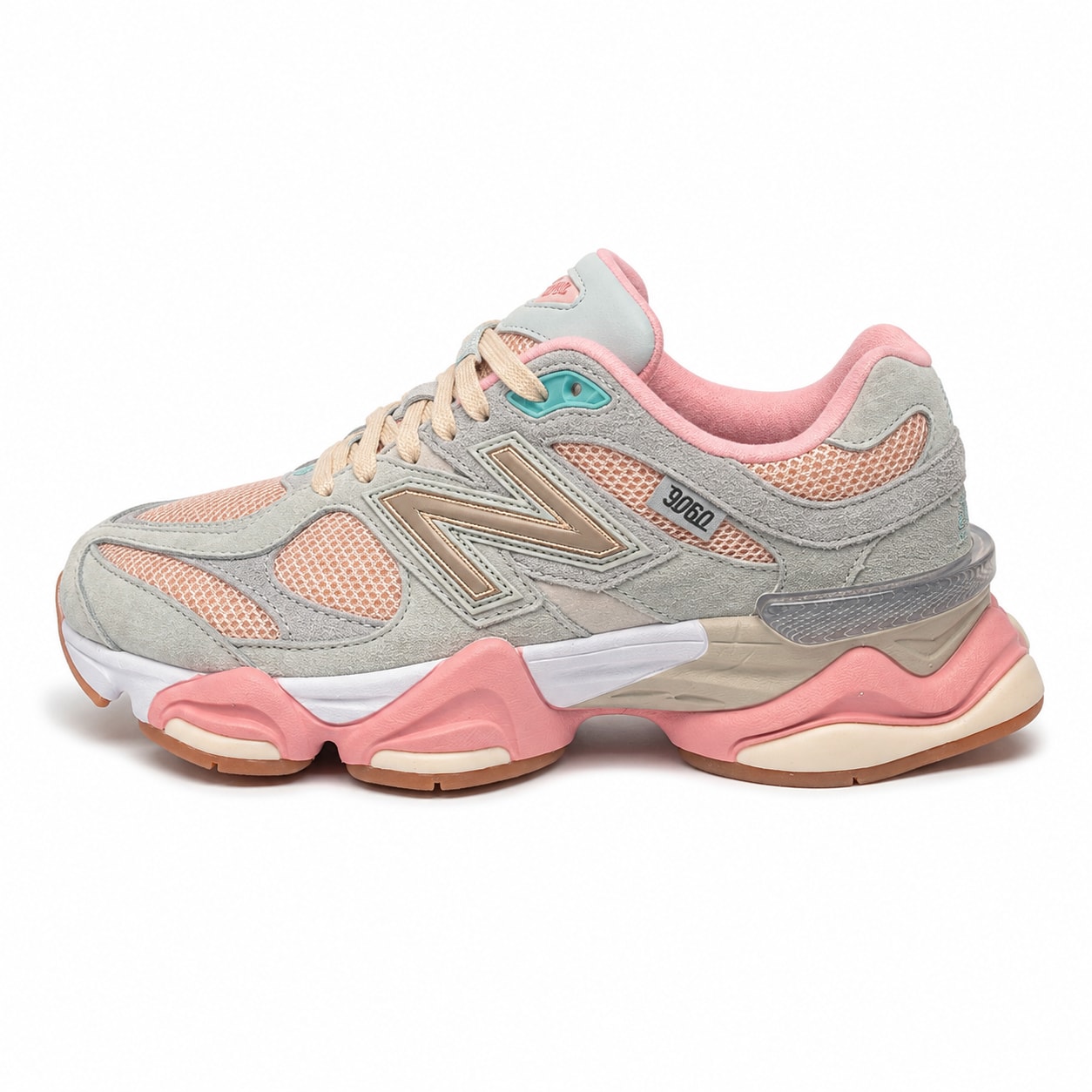 New Balance 9060 – Grey / Pink / Beige Pink/Gray New Balance ფეხსაცმელი Ketebi.ge
