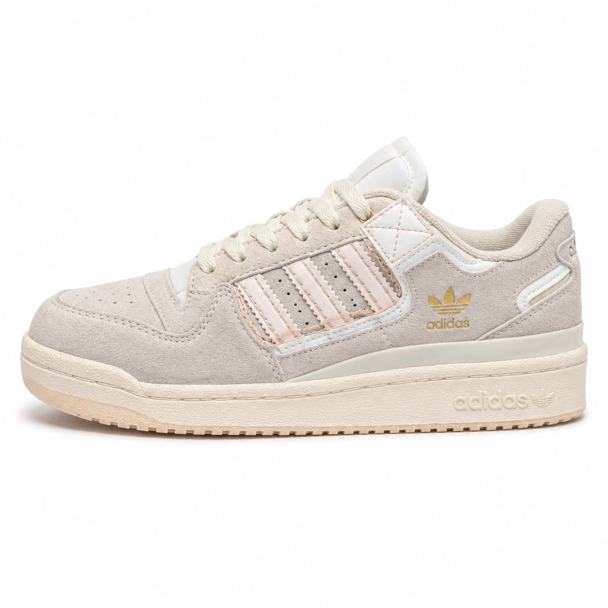 Adidas Forum Low – Beige / Pink Beige / Pink Adidas ფეხსაცმელი Ketebi.ge