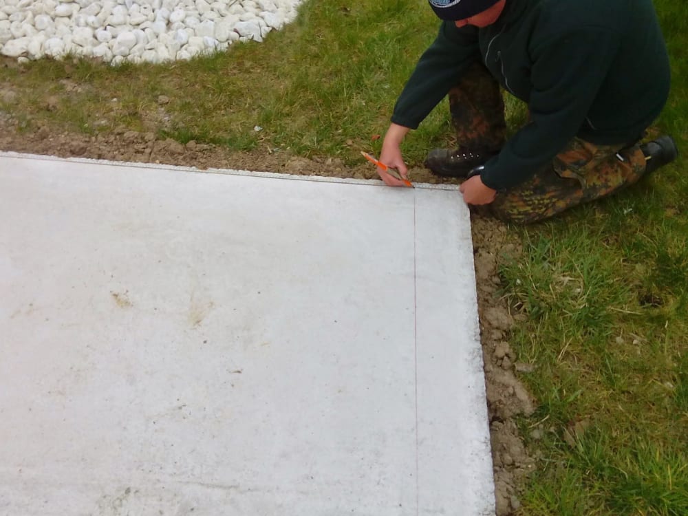 Lightweight timber garage in Sennwald - During installation - Image 4