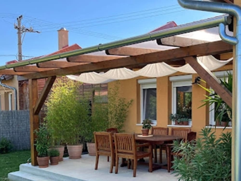 Terrassenüberdachung Gams mit BSH/KVH - Nach der Ausführung - Bild 1