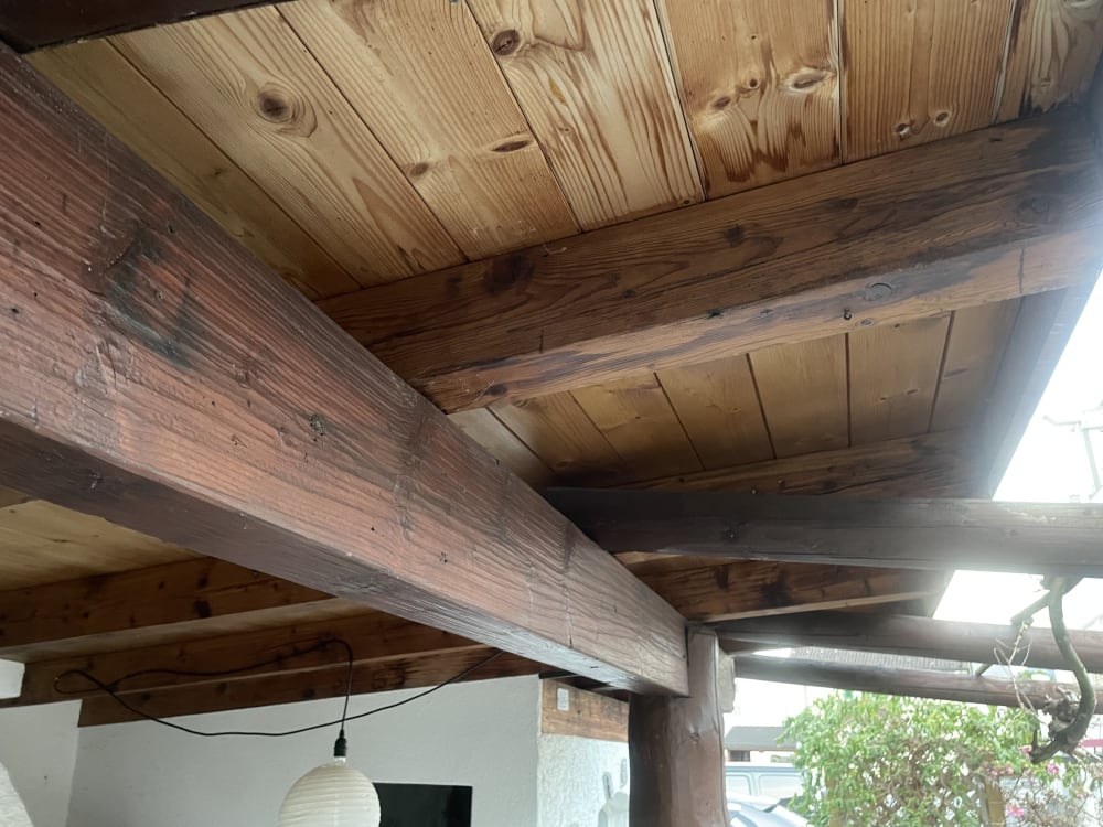 Terrassenüberdachung in Wangs im Bestand - Vor der Ausführung - Bild 3