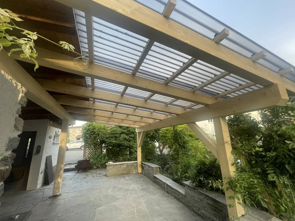 Terrassenüberdachung in Wangs im Bestand - Nach der Ausführung - Bild 4